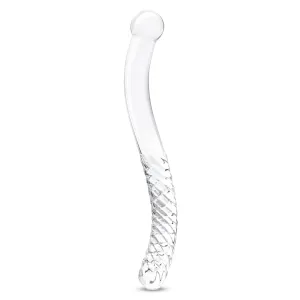 11" Pelvic Wand Curved Double Ended Dildo