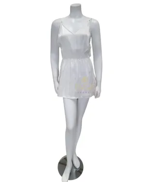 3644 Waisted Lace Ivory Chemise