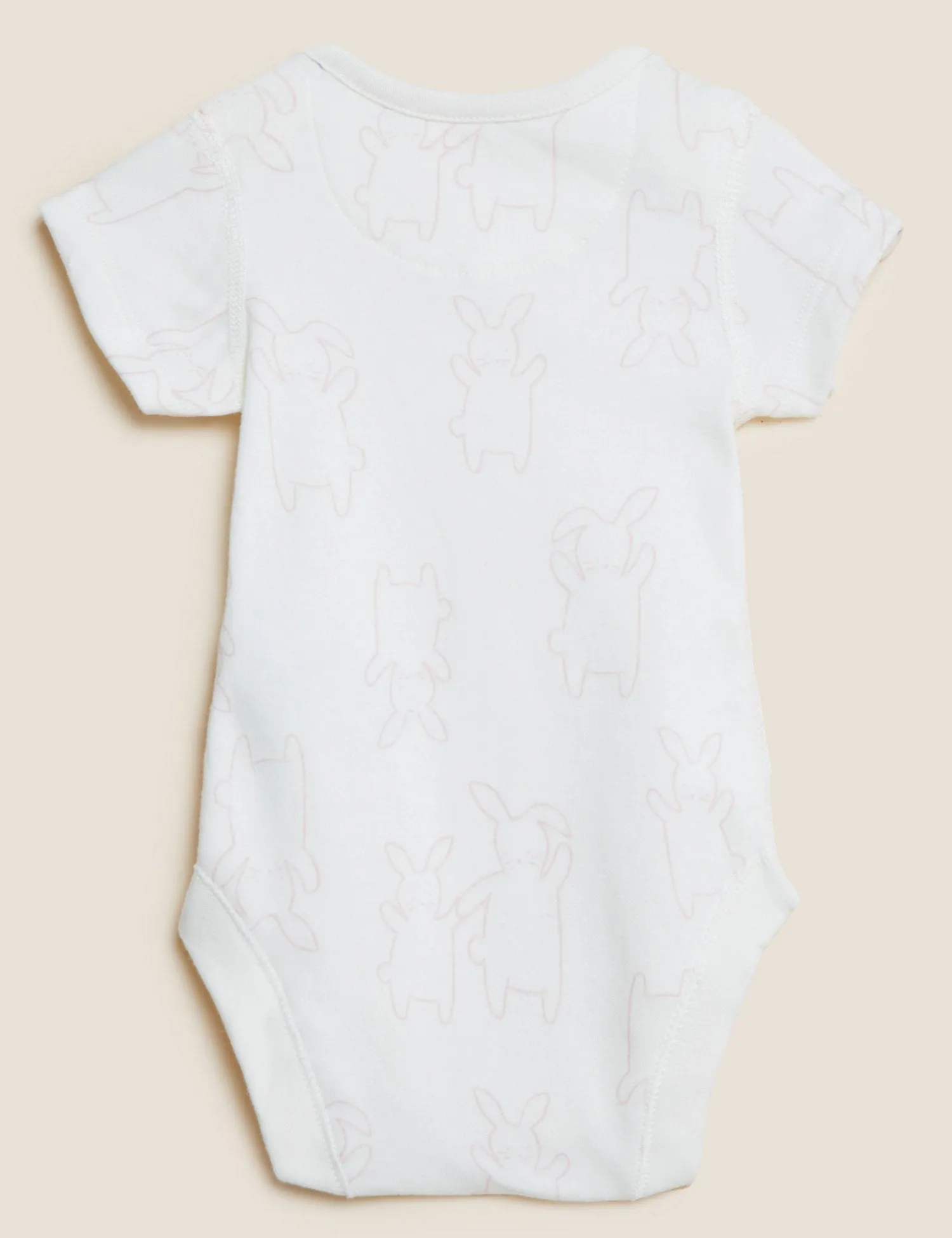 7pk Pure Cotton Printed Bodysuits