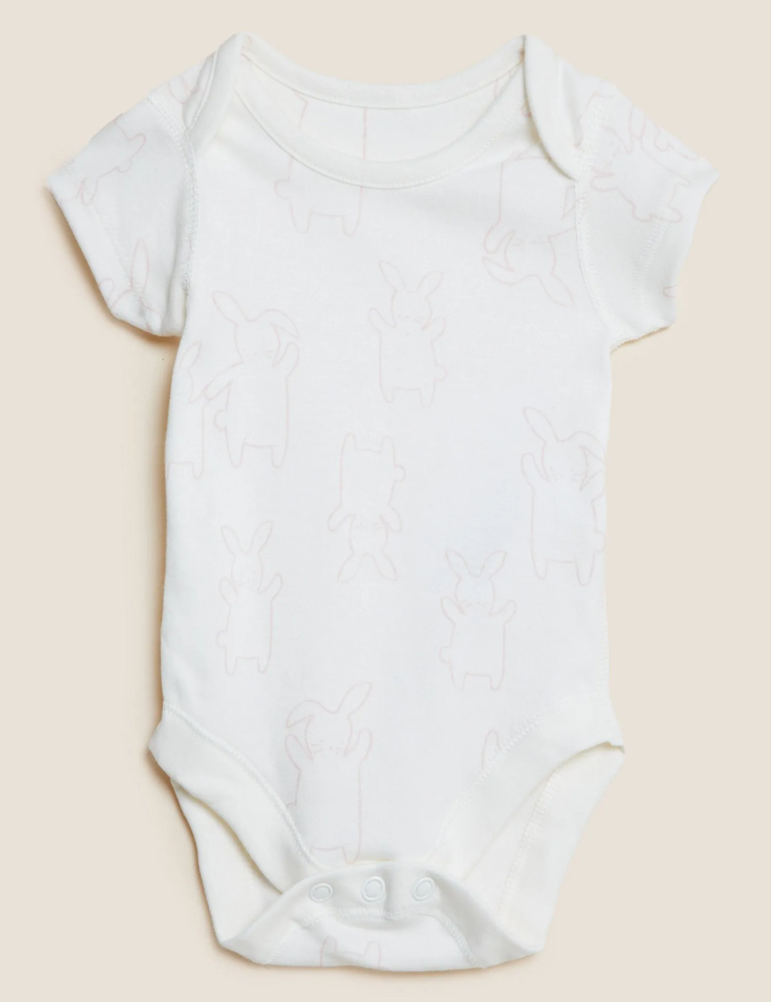 7pk Pure Cotton Printed Bodysuits