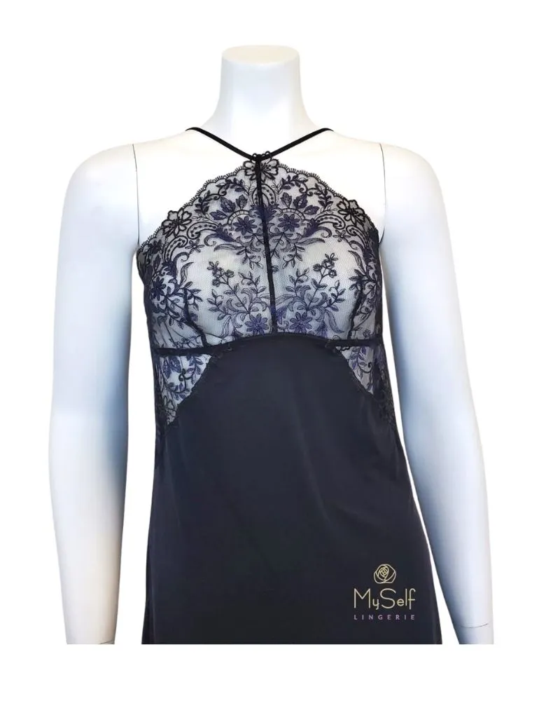 814312 Black Scene Stealer Chemise