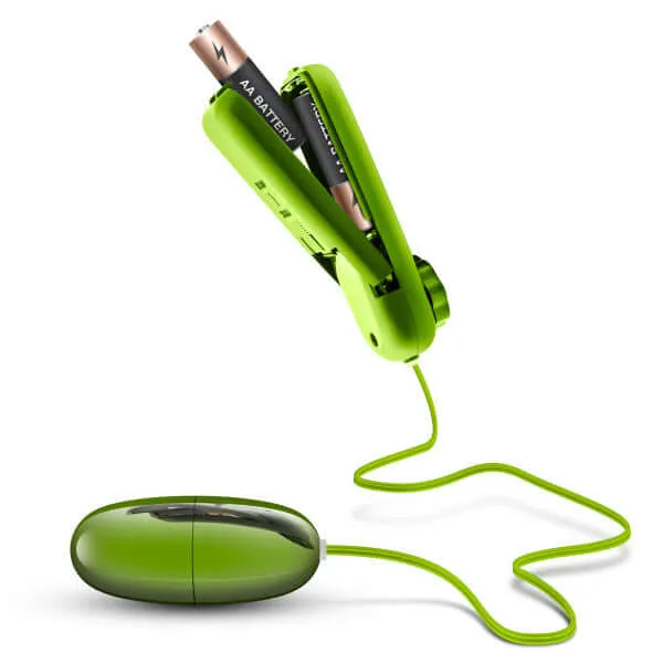 B Yours Power Bullet Lemon Lime Swirl Green Vibrator | Vibrant Pleasure in Your Hands
