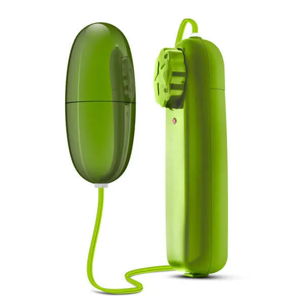 B Yours Power Bullet Lemon Lime Swirl Green Vibrator | Vibrant Pleasure in Your Hands