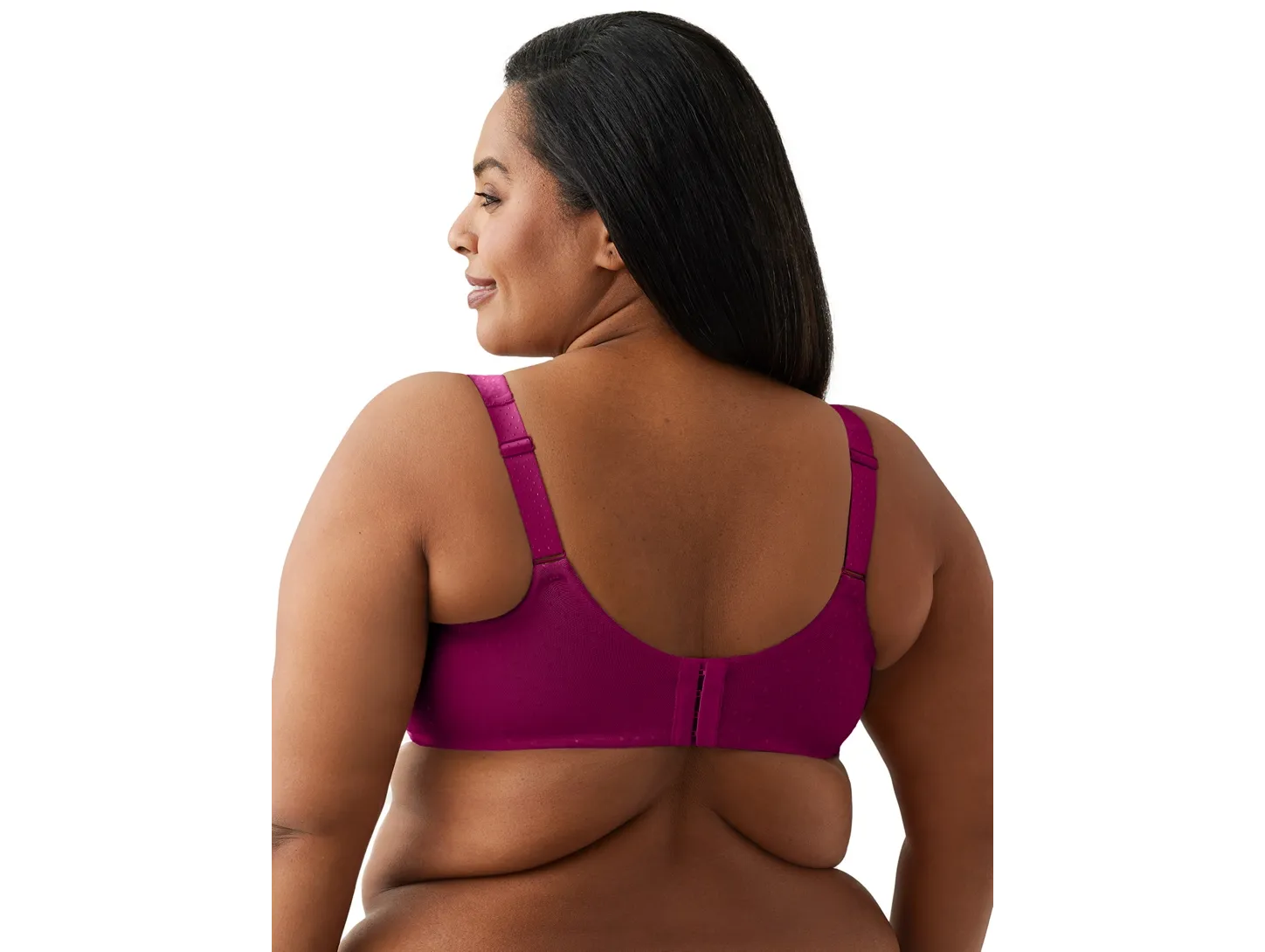 BACK APPEAL Unlined Underwire Bra in Rose Dust