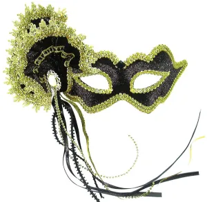Black Velvet Mask   Side Decoration