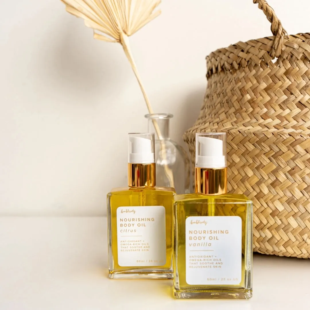 Bonblissity Nourishing Body Oil - Vanilla