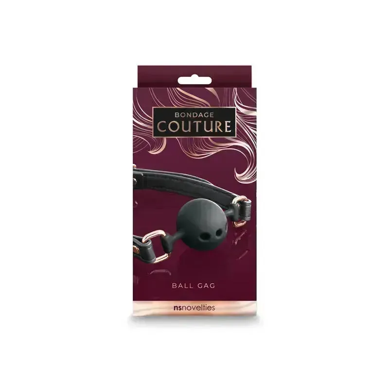 Bondage Couture Ball Gag  -  -  Mouth Restraint
