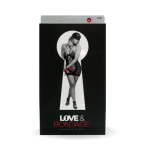 Bondage Set L122 Dress Black