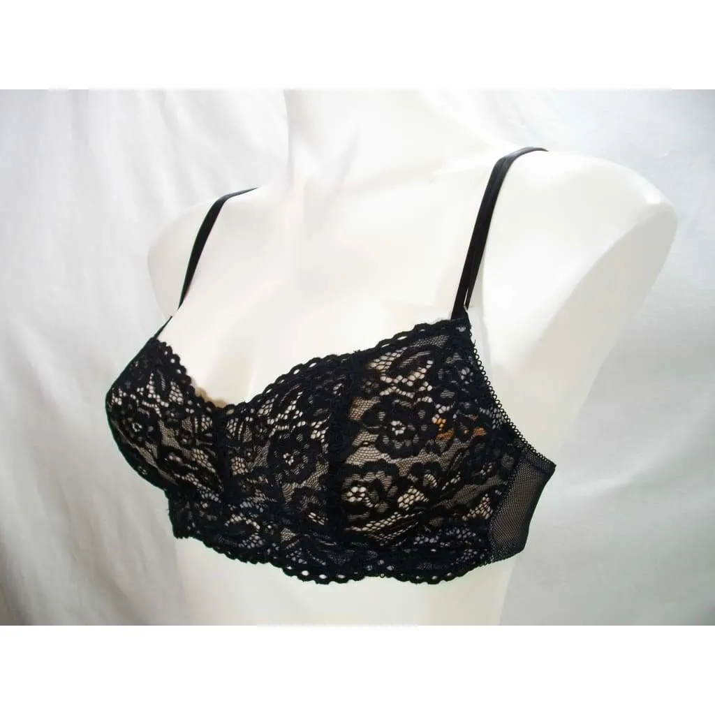 b.tempt'd by Wacoal 910244 Ciao Bella Lace Bralette XS X-SMALL Black NWT