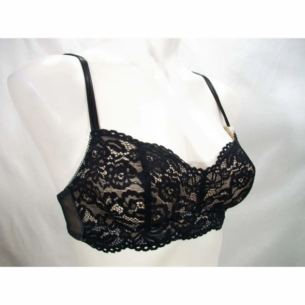 b.tempt'd by Wacoal 910244 Ciao Bella Lace Bralette XS X-SMALL Black NWT
