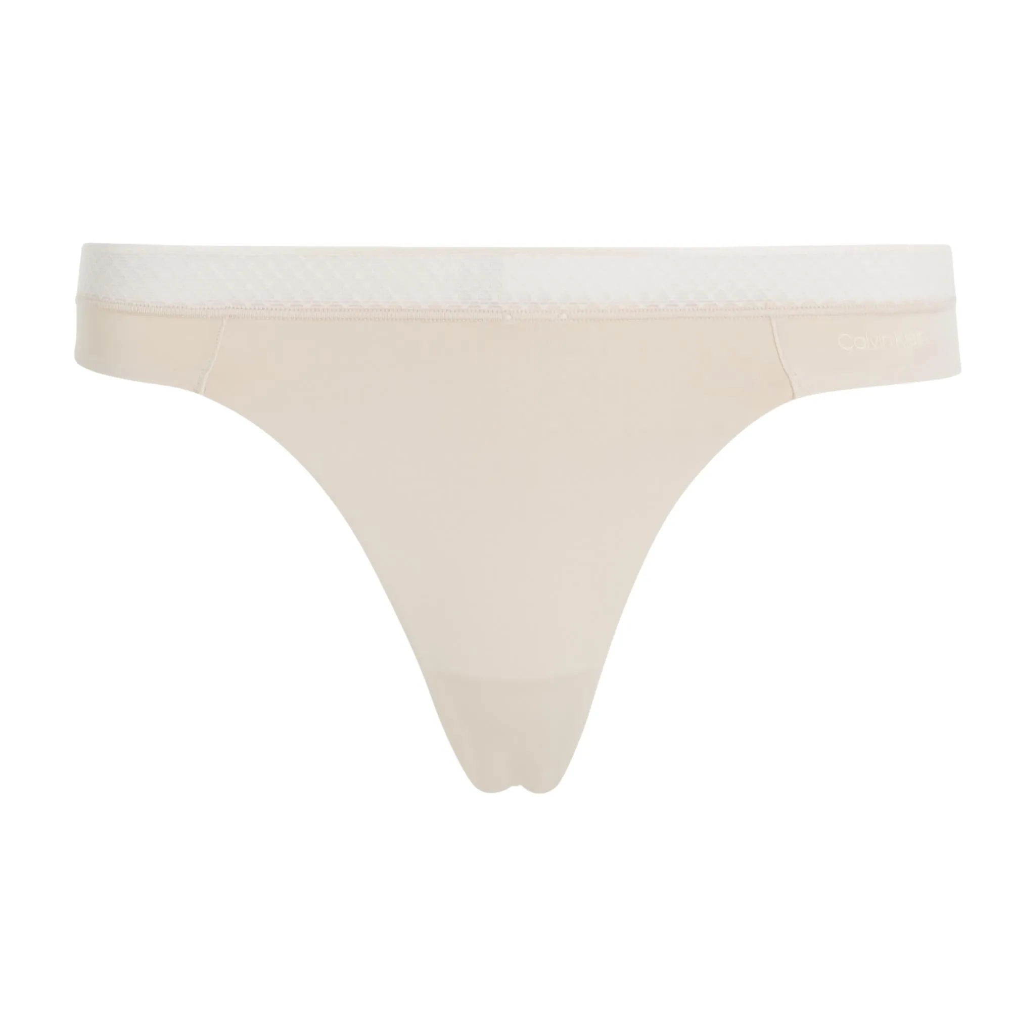 Calvin Klein Seductive Comfort Light Thong - Beechwood
