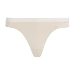 Calvin Klein Seductive Comfort Light Thong - Beechwood