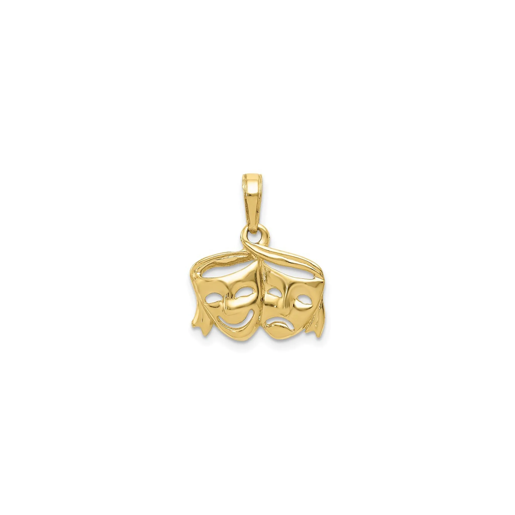Comedy & Tragedy Stringed Masks Charm