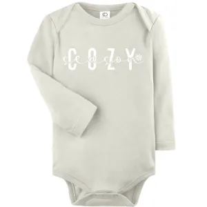 Cozy Season Organic Long Sleeve Bodysuit