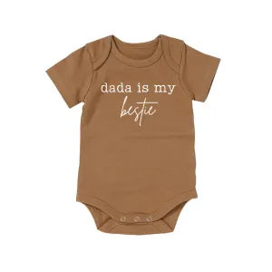 Dada is my Bestie Organic Bodysuit