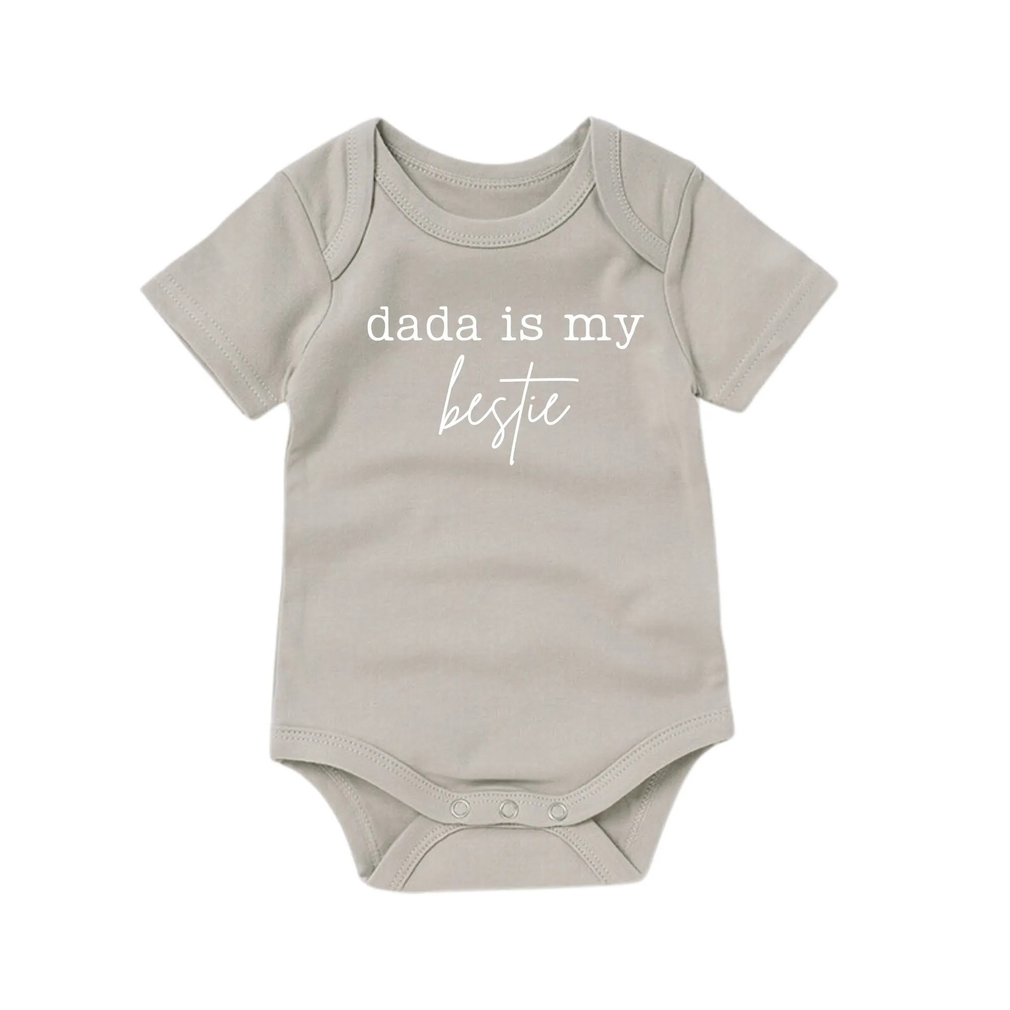 Dada is my Bestie Organic Bodysuit