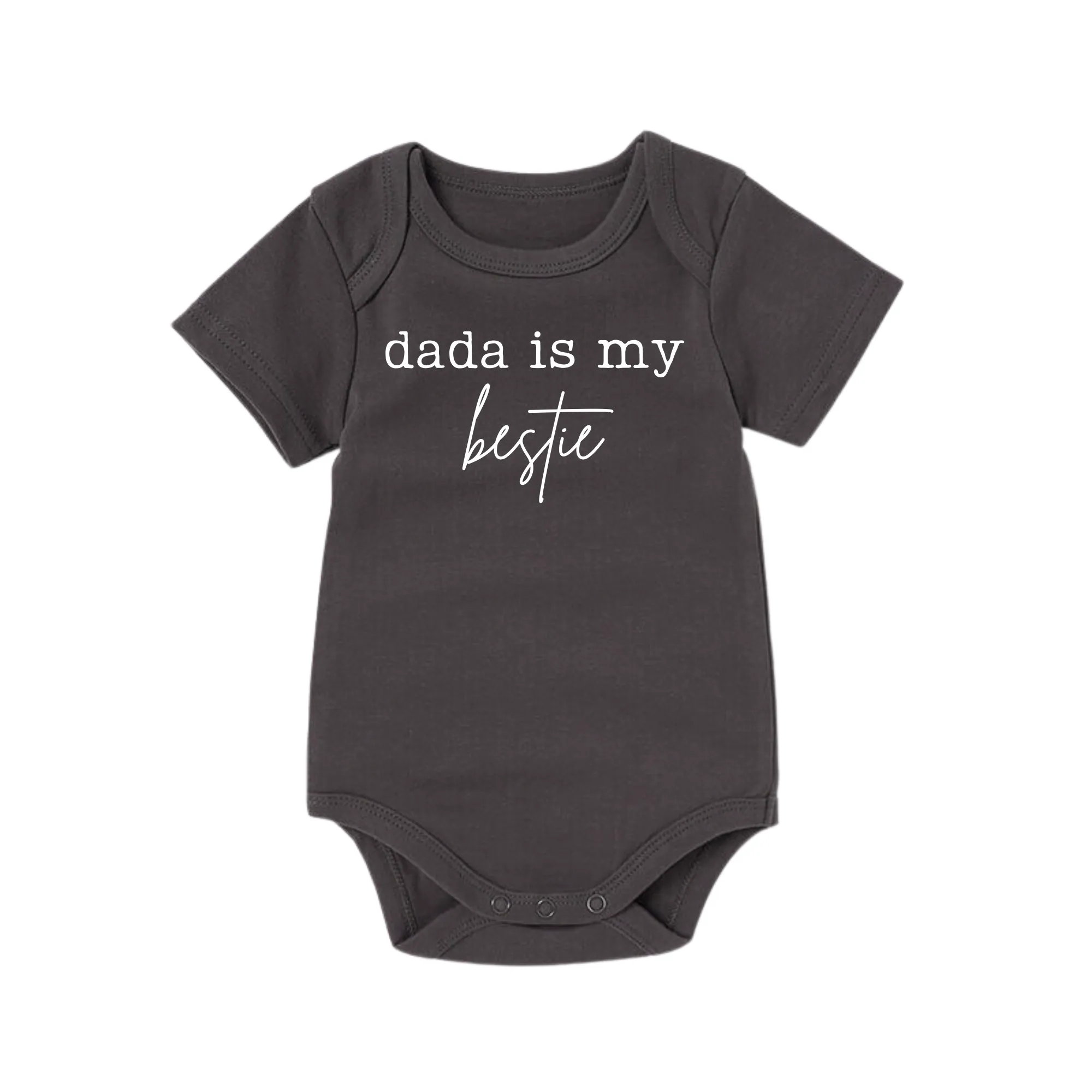 Dada is my Bestie Organic Bodysuit