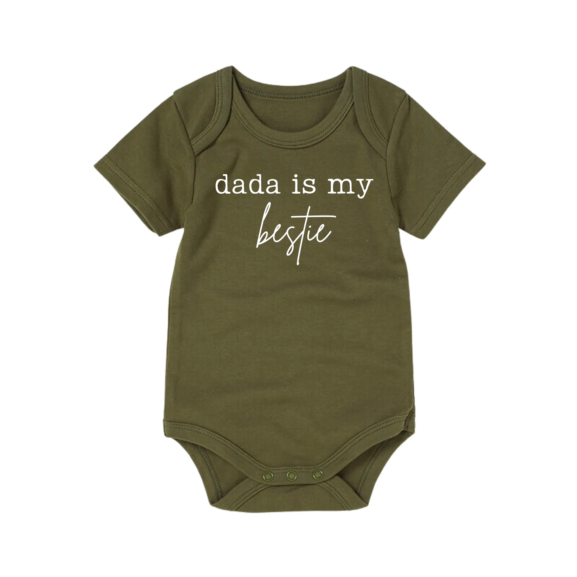 Dada is my Bestie Organic Bodysuit
