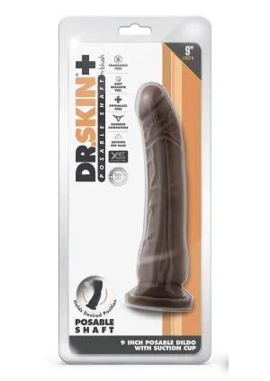 Dr. Skin Plus Posable Dildo with Suction Cup