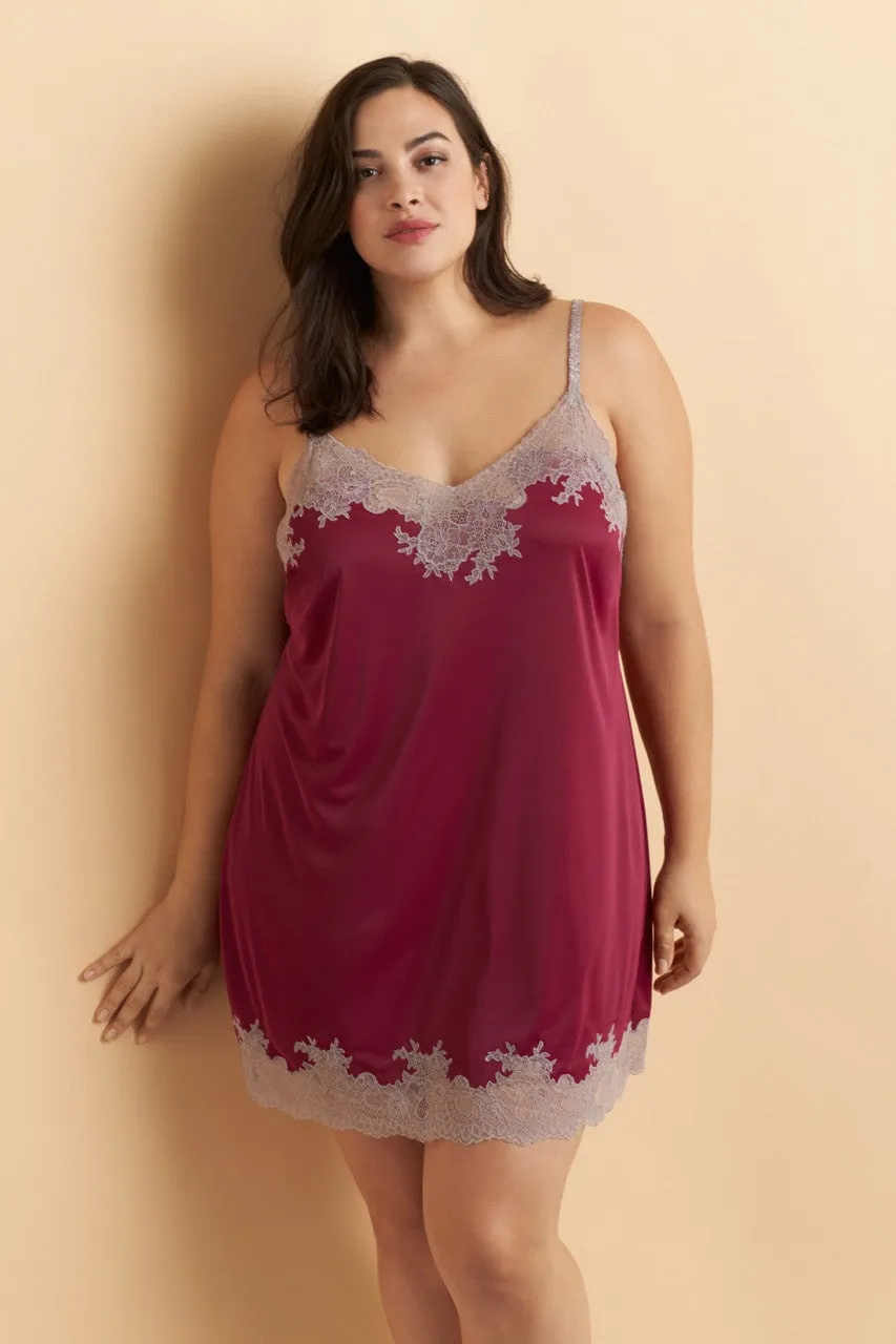Enchant Lace Trim Chemise