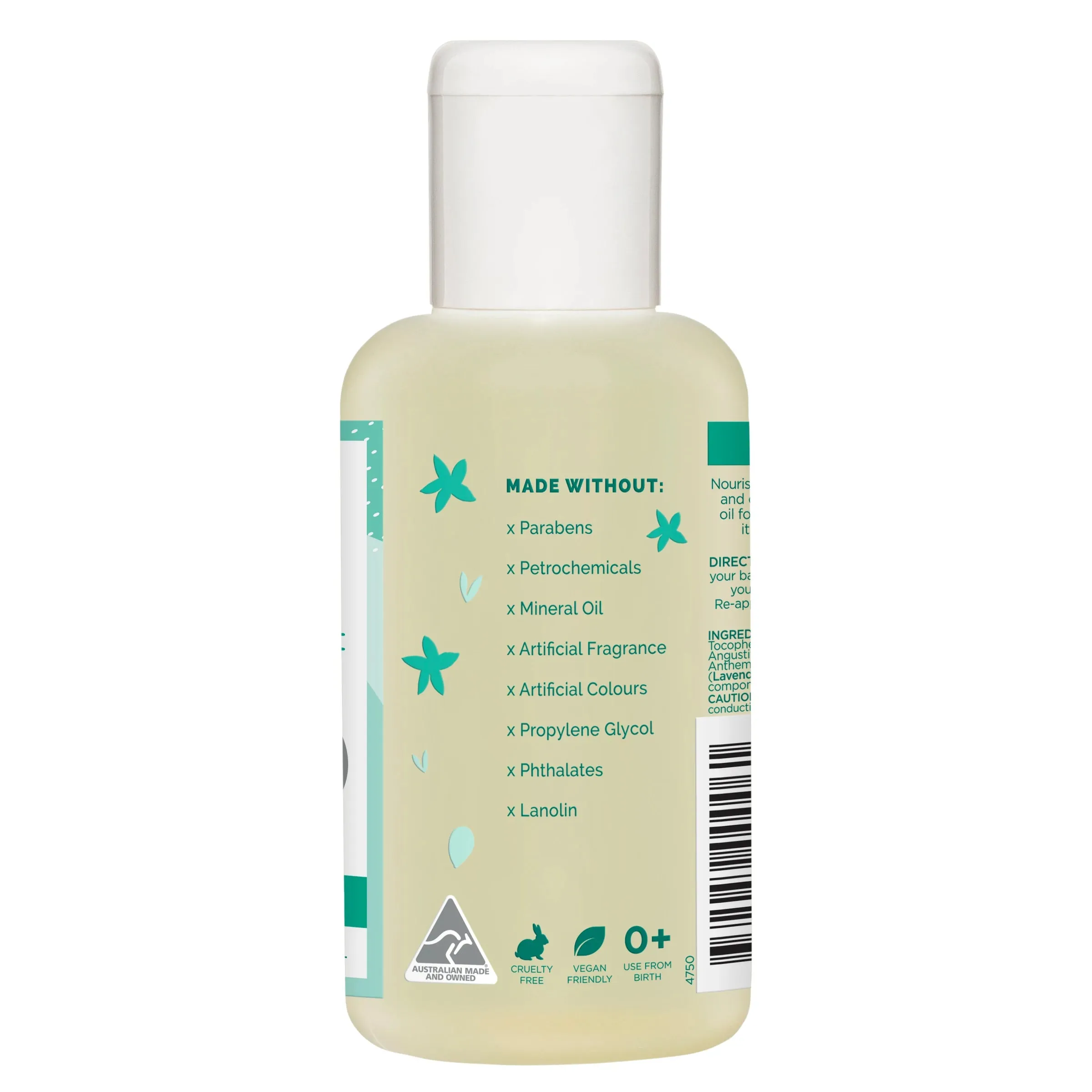 GAIA Baby Massage Oil 125ml Exp: 12/25