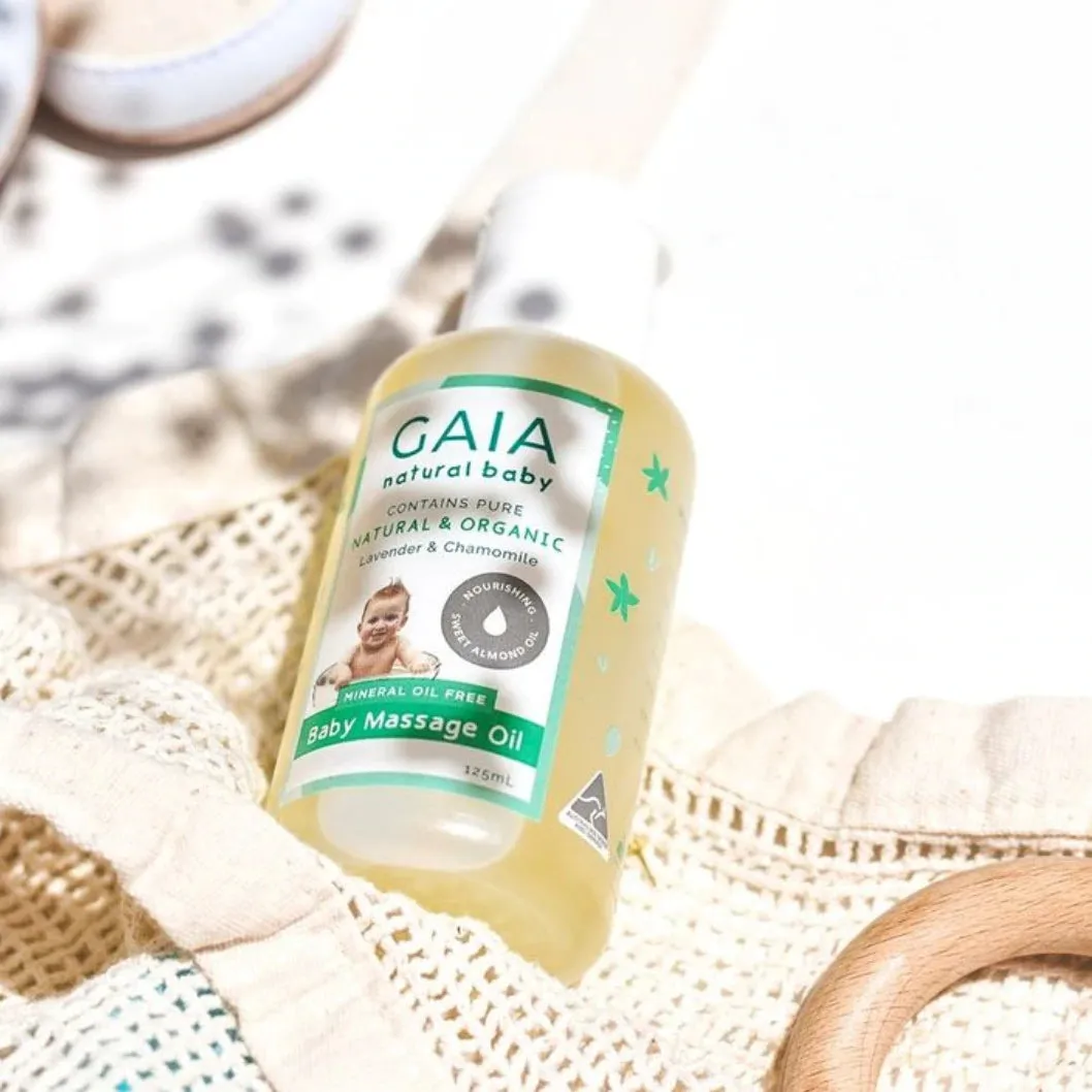 GAIA Baby Massage Oil 125ml Exp: 12/25