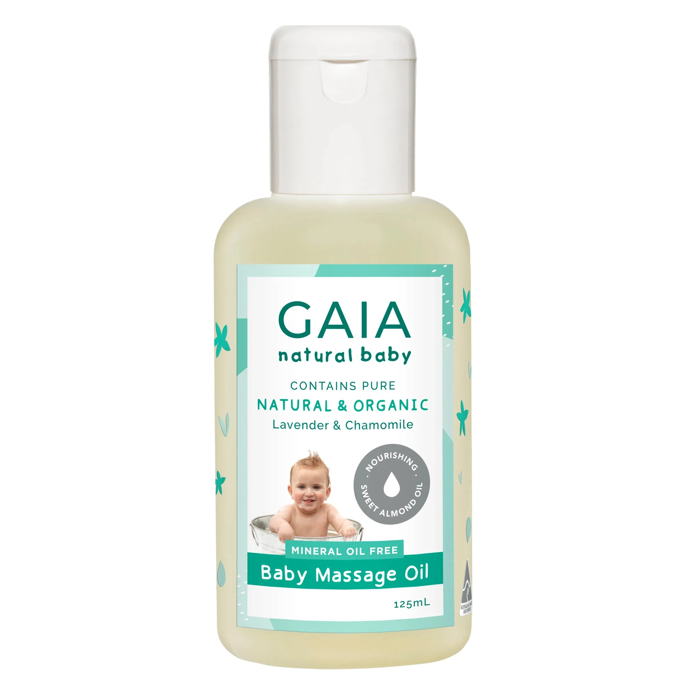 GAIA Baby Massage Oil 125ml Exp: 12/25
