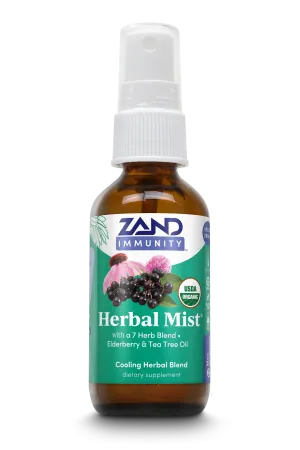Herbal Mist Organic Throat Spray