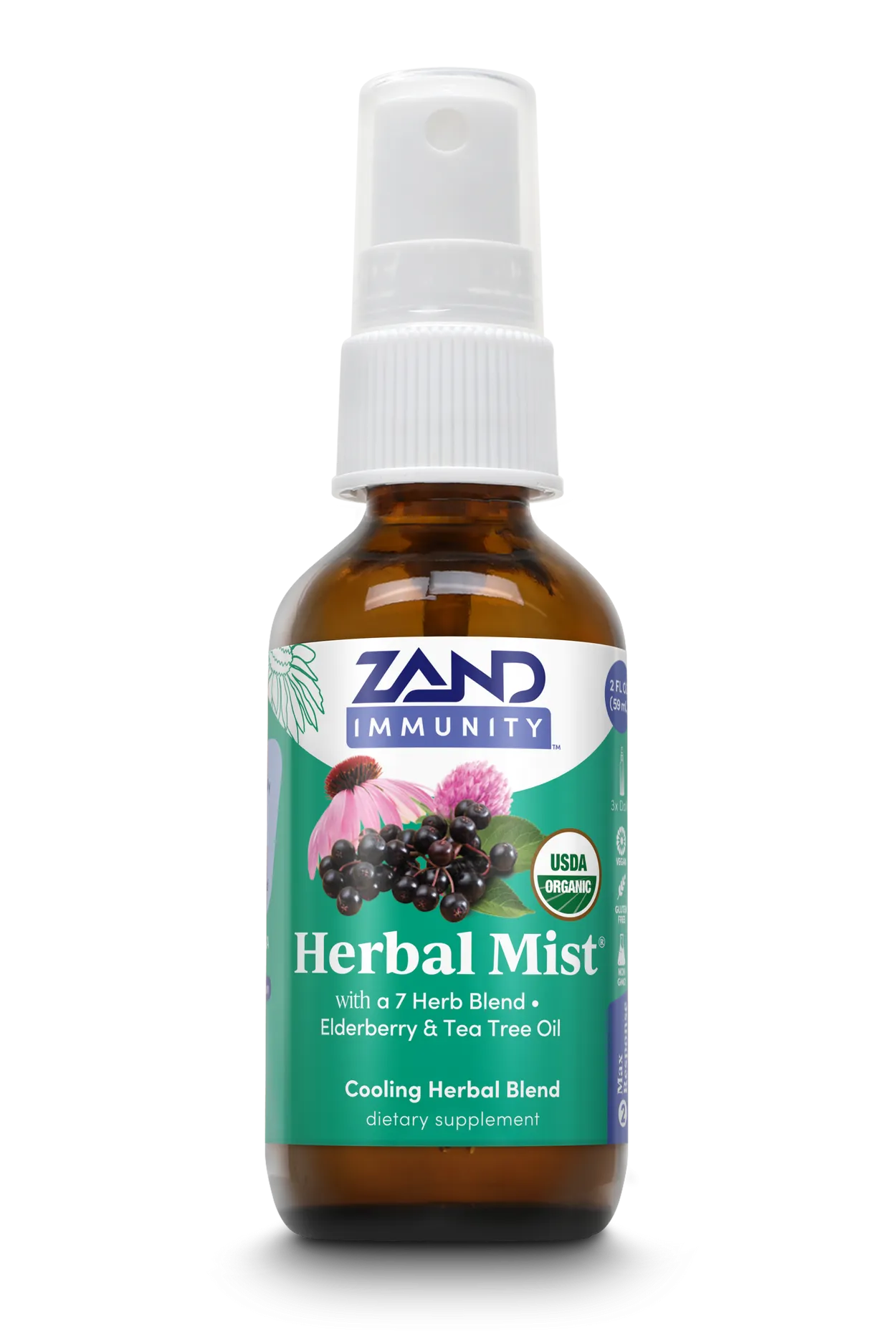 Herbal Mist Organic Throat Spray