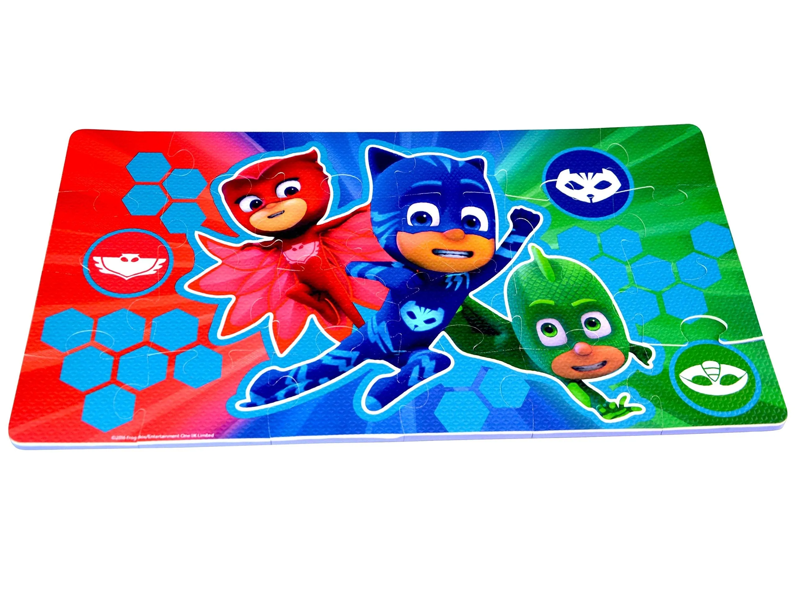 HeroQuest Foam Puzzle Adventure - 25 Pieces of PJ Masks Fun for Young Superheroes