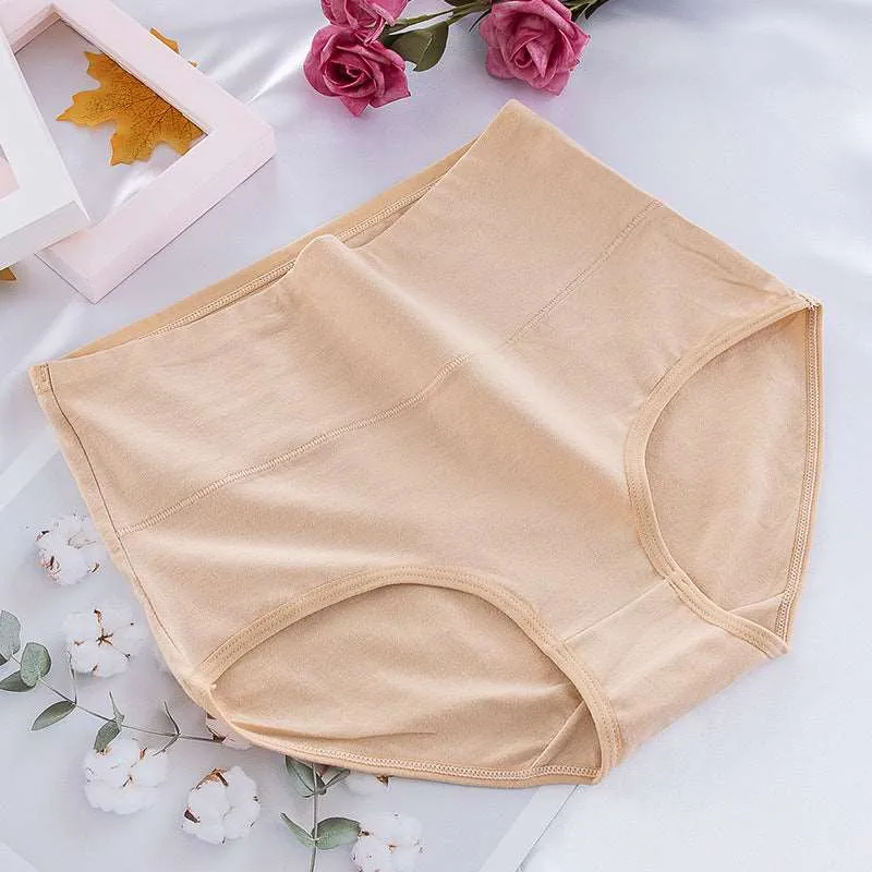 High Waist Cotton Panties and Full Brief Panties for Women (Pack of 10)