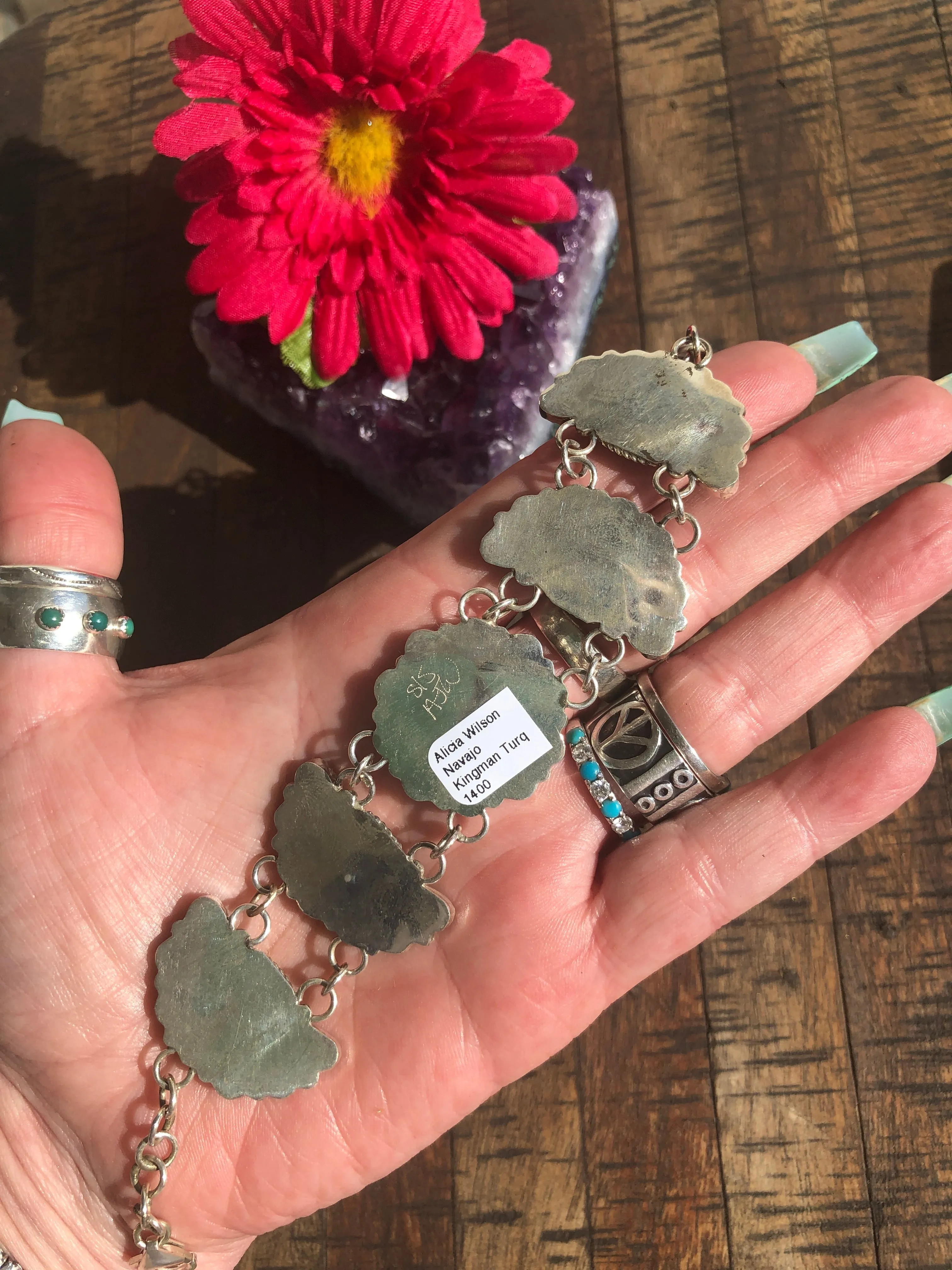 Kingman Cluster Bracelet #2