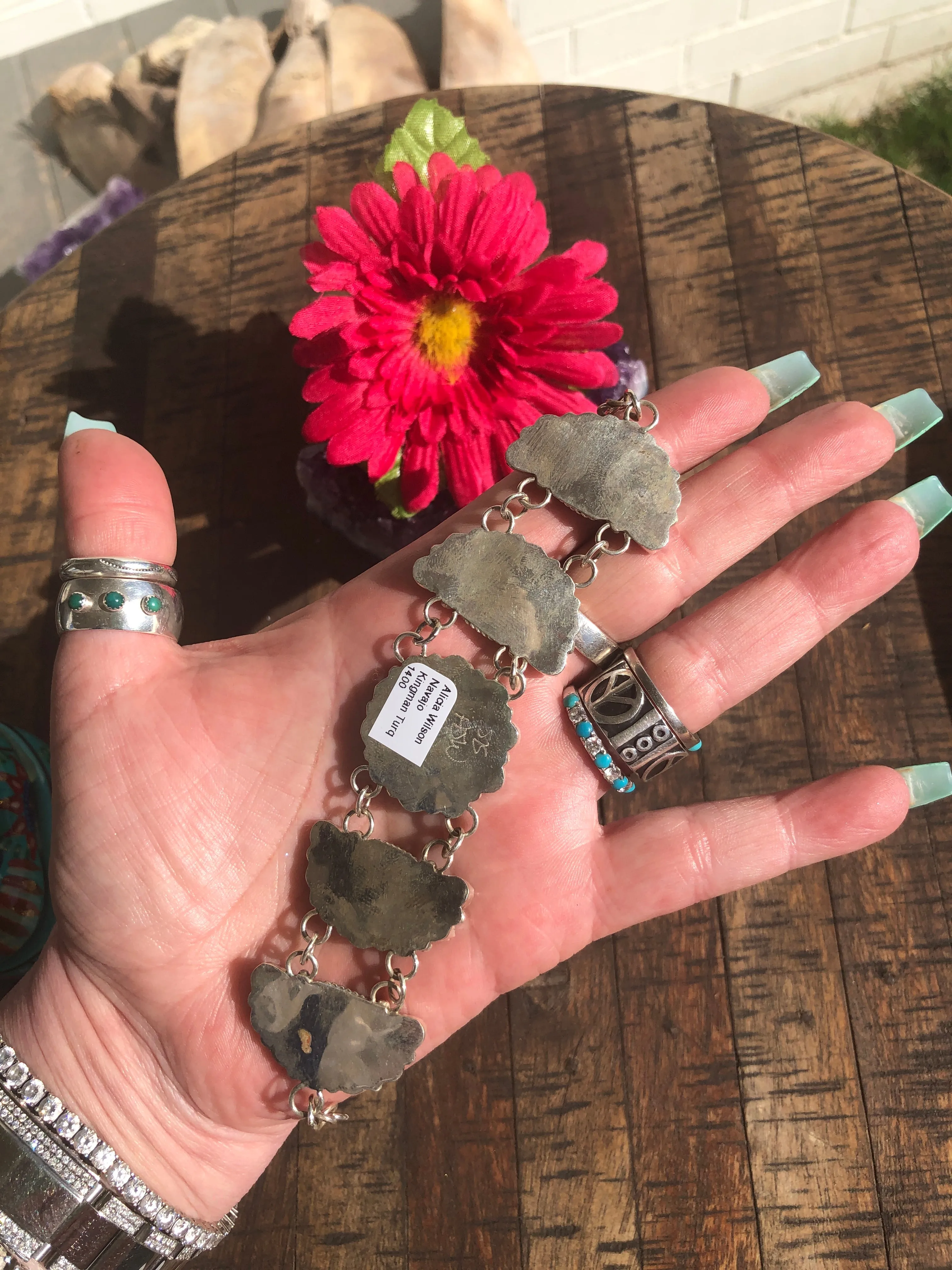 Kingman Cluster Bracelet #4