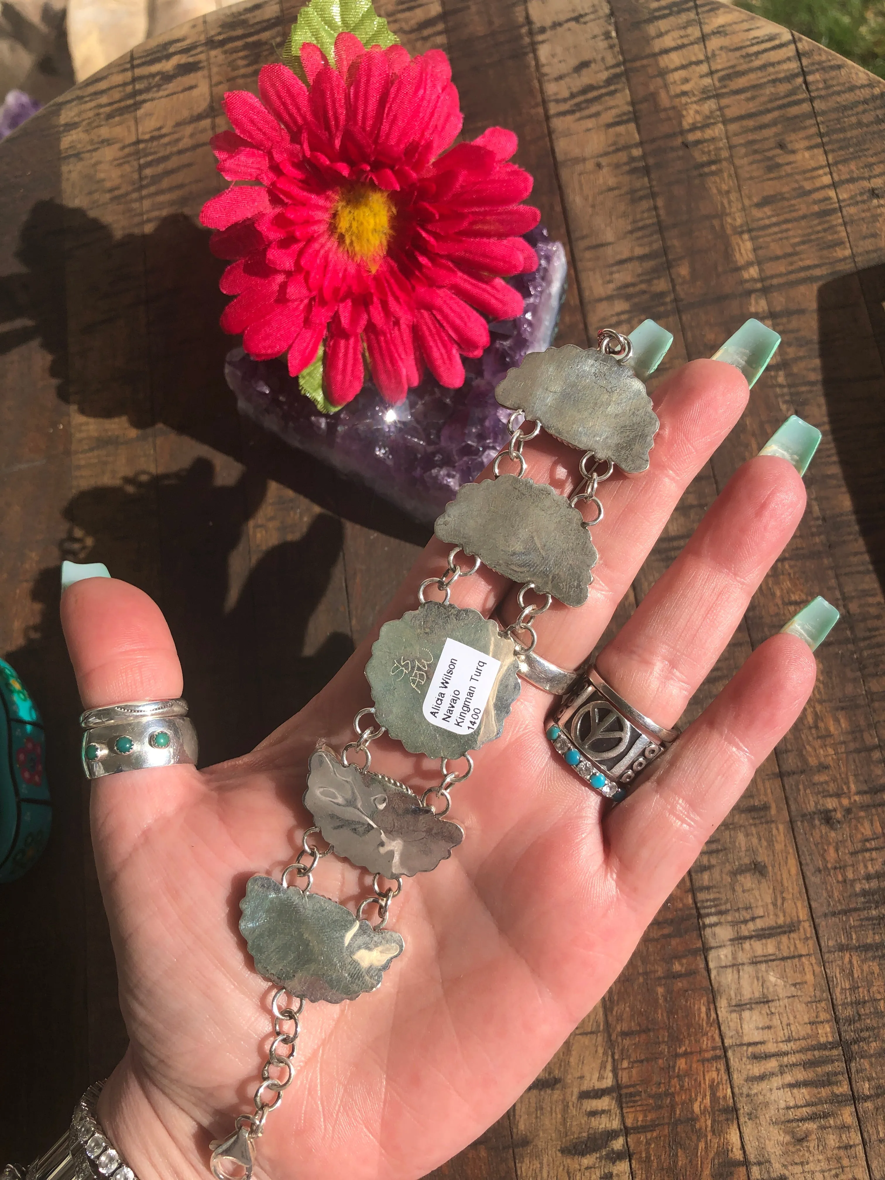 Kingman Cluster Bracelet #7