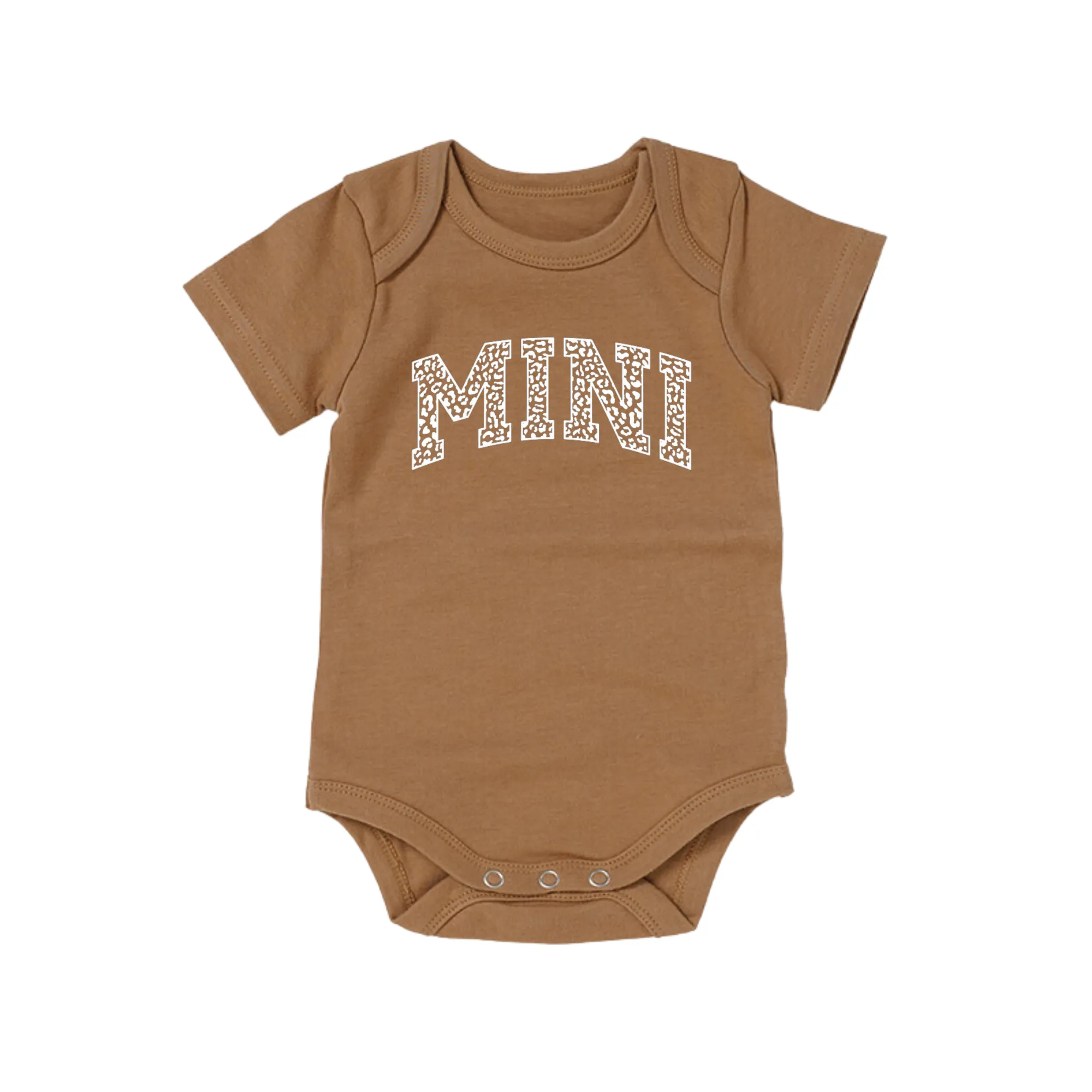 Leopard Mini Organic Bodysuit