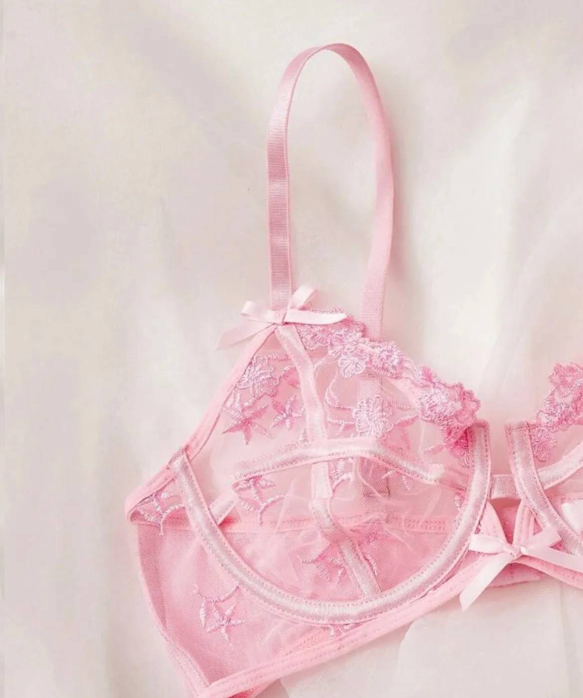 Lingerie Set Babydoll Pink