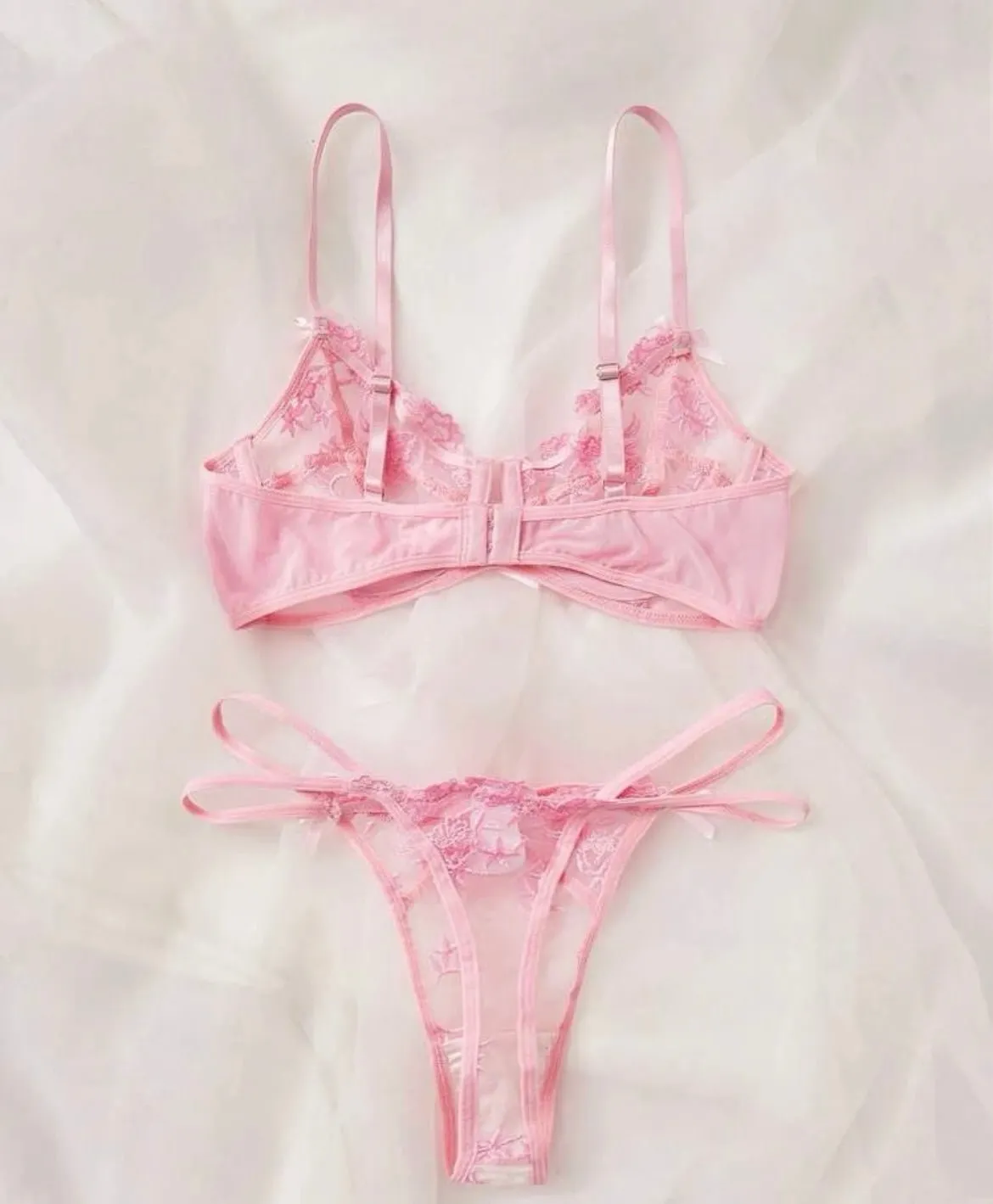 Lingerie Set Babydoll Pink