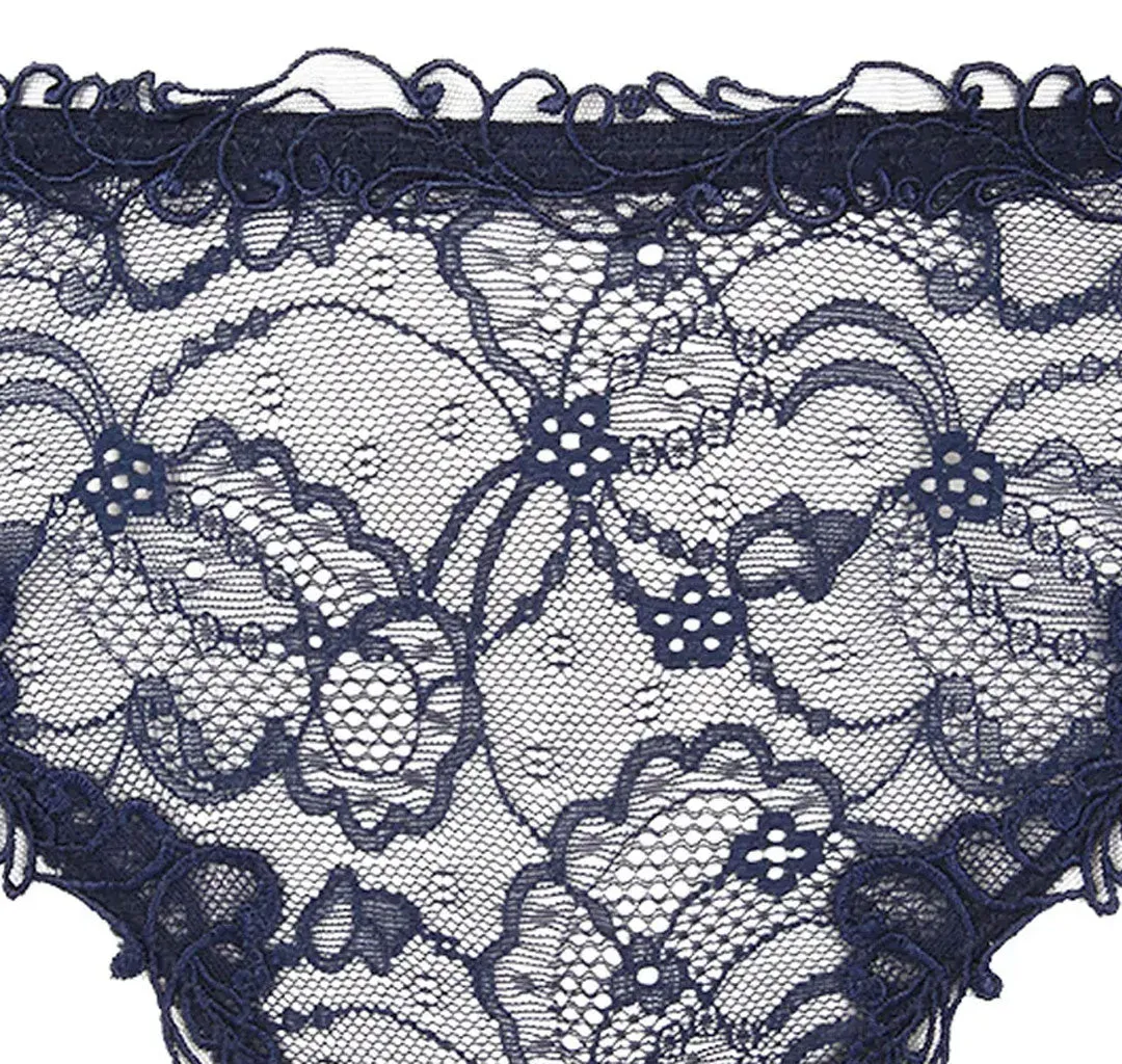 Lise Charmel 'Soir de Venise' Midnight Blue Italian Brief