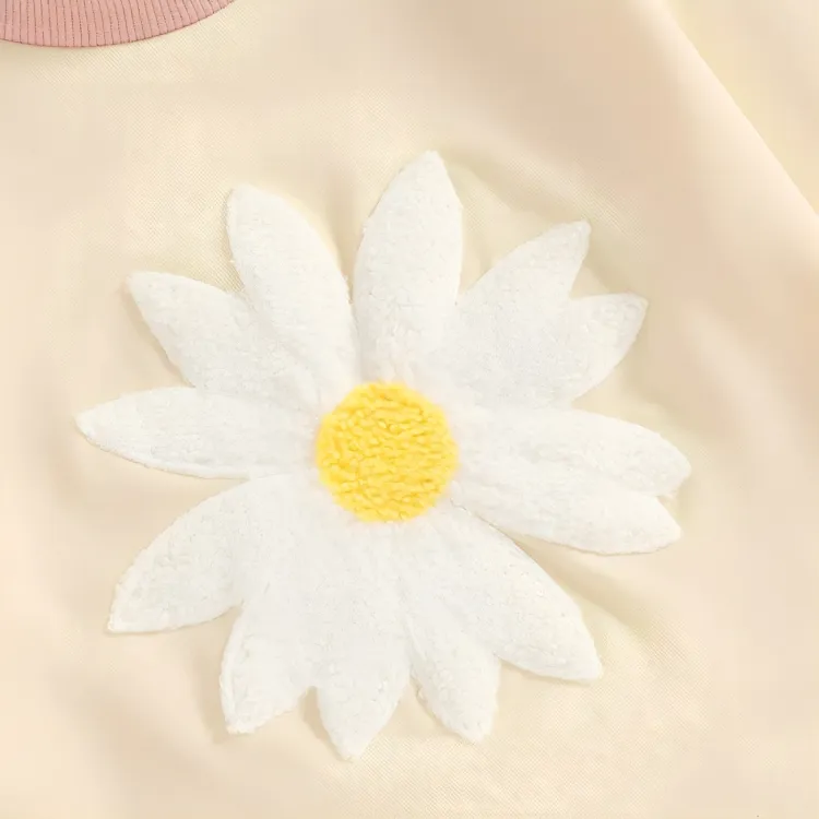 Long Sleeve Daisy Baby Bodysuit
