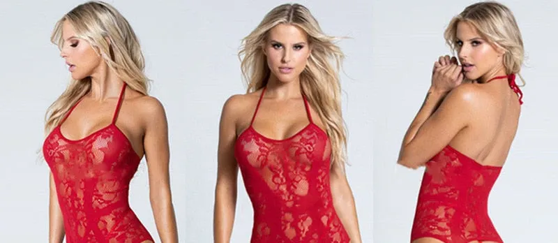 New Hot Fishnet Bodysuit Lingerie