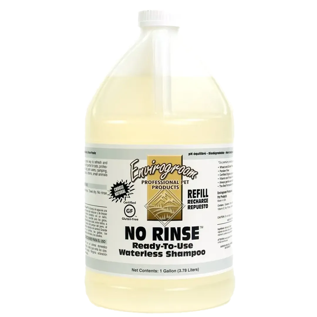 No Rinse Waterless Shampoo Spray 1 Gallon by Envirogroom