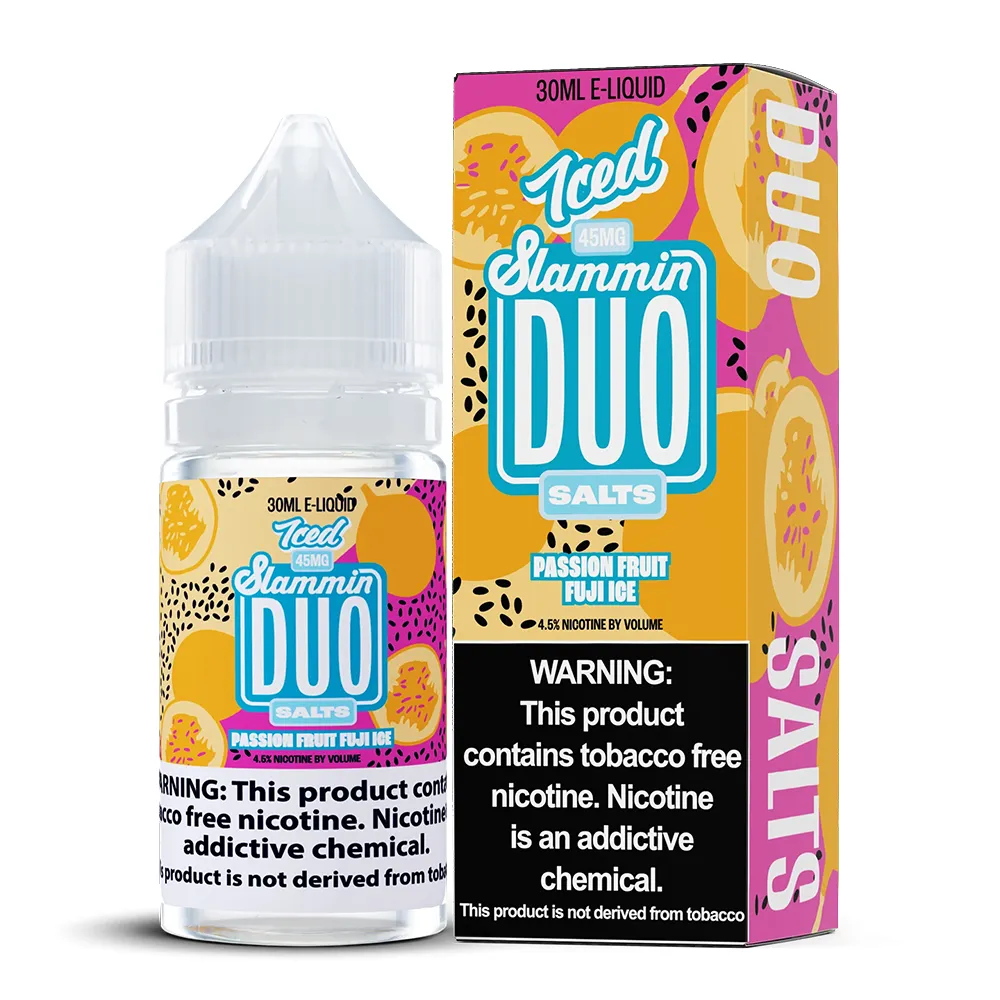 Passionfruit Fuji Ice | Slammin Duo Salts | 30mL