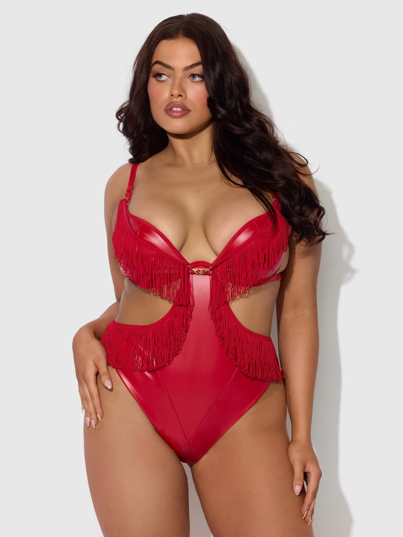 Phoenix Teddy With Open Back Bottom