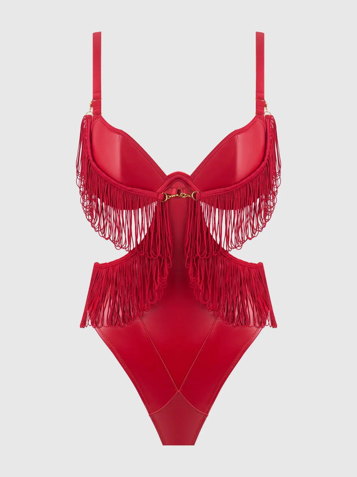 Phoenix Teddy With Open Back Bottom
