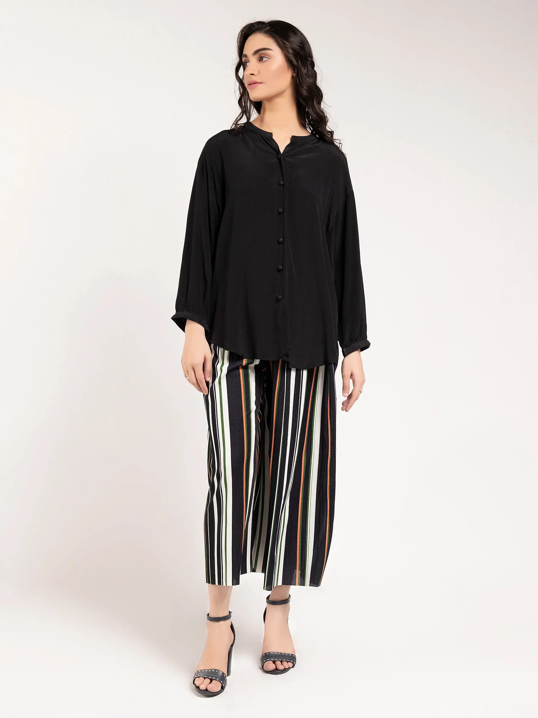 Plain Button Down Top