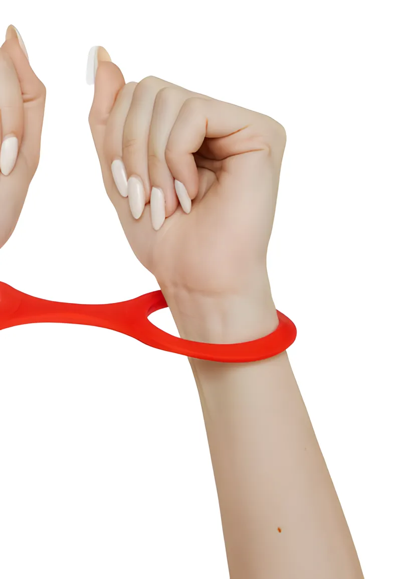 Quickie Cuffs Large Red Ankle Or Wrist Cuffs