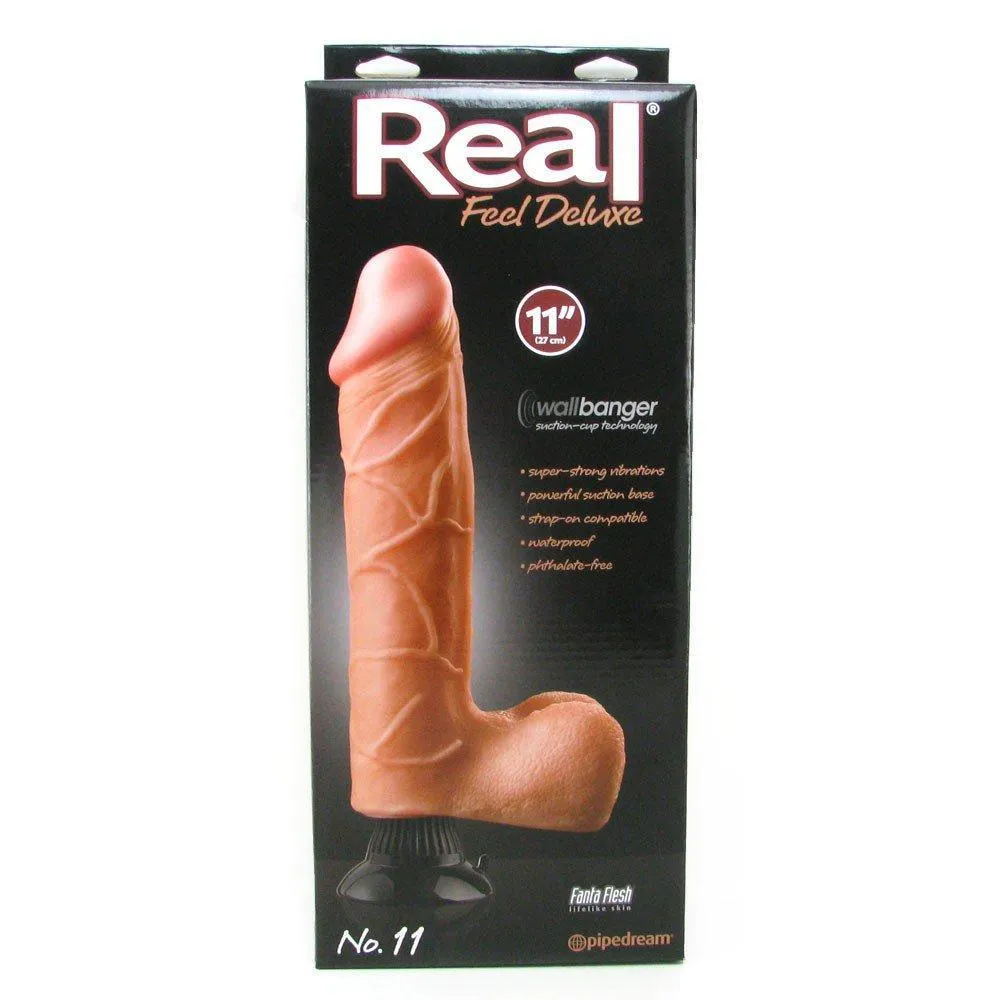 Real Feel Deluxe No 11 Wallbanger Vibrating Dildo