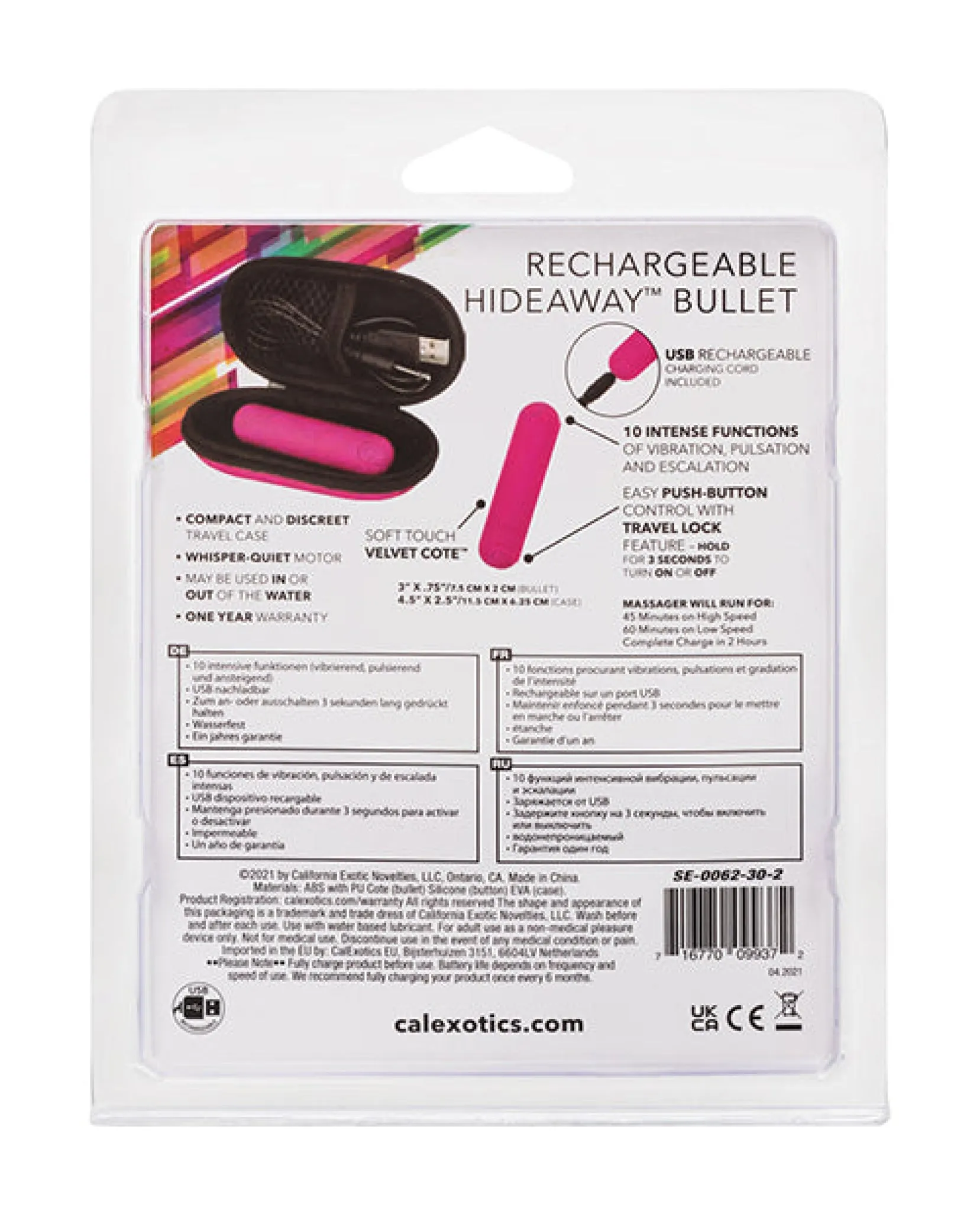 Rechargeable Hideaway Bullet