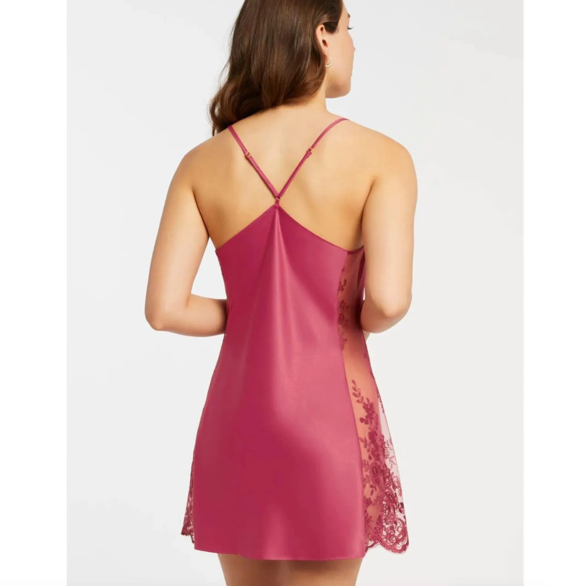 Rya Collection Darling Short Chemise 207 in Lipstick