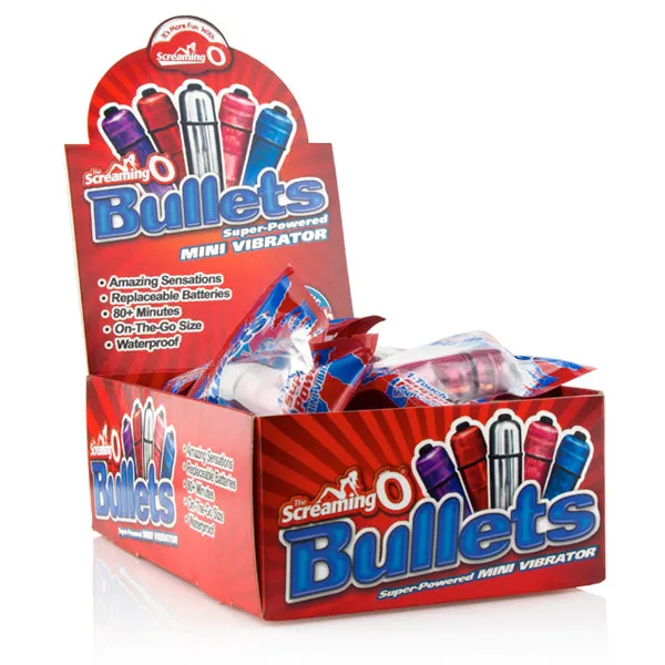Screaming O Bullet 20 Pieces Display